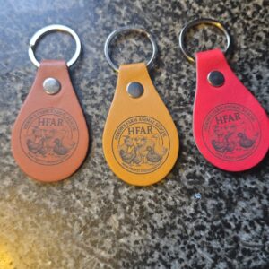 HFAR Leather Keyrings