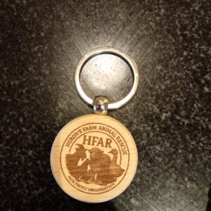 HFAR Wooden Keyring